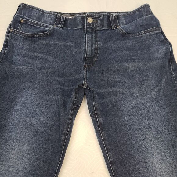Lee Extreme Motion Athletic Fit Men’s Jeans 38x29 Tapered Leg Denim Blue - Picture 8 of 11